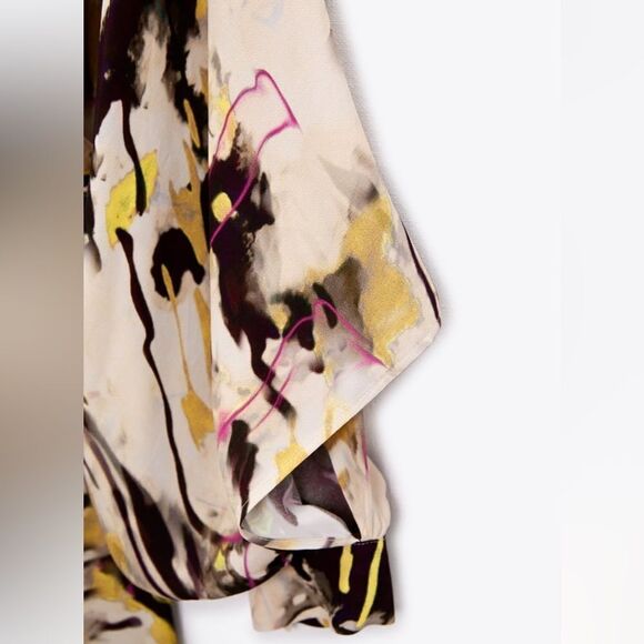 Zara printed midi dress - Picture 6 of 8